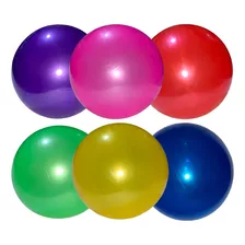 100 Pelota Colores Lisos Plastico Mayoreo Niño Fiesta Regalo