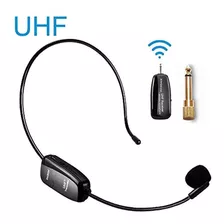 Auriculares Inalámbricos De Micrófono Uhf, Micrófono Inalámb