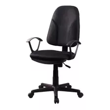 Silla Escritorio Ejecutivo Oficina Pc Sillon Giratoria Bz3 Color Negro