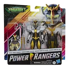 Power Rangers Bestia Morphers Acero Robot Figura De Accion