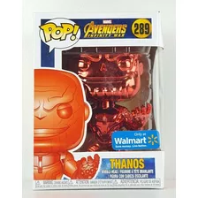 Funko Pop Marvel Thanos Cromado Rojo #289 Exclusivo Walmart