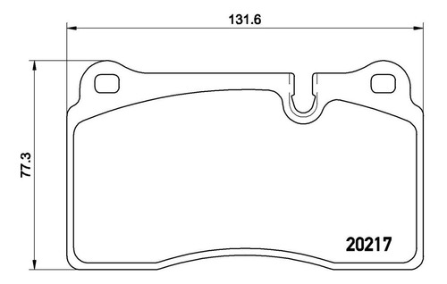 Set-4 Balatas Delanteras Range Rover 4.2l V8 06 Al 09 Foto 2