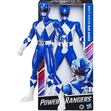 Boneco Power Rangers Mighty Morphin Ranger Azul E Branco 