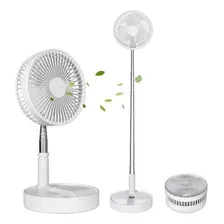 Ventilador Portátil Ajustável, Dobrável E Bateria Longa