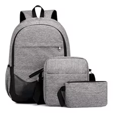 Mochila Escolar, Bandolera, Casual, Para Hombres De Negocios