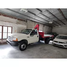 Ford 4000 Con Hidrogrua Y Caja Playa