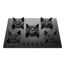 Fogão Cooktop Gás Electrolux Pro Series Gv75p Preto 127v/220v