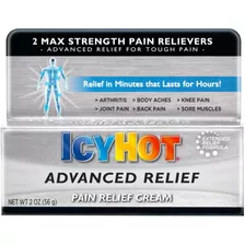 Icy Hot Avanzado Alivio Del Dolor Crema De 2 Oz