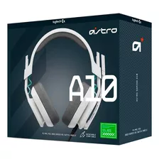 Audífono Gamer Logitech Astro A10 G2 Ps5/ Pc/xbox White