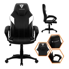 Cadeira Gamer Thunderx3 Branco Com Ajuste De Altura