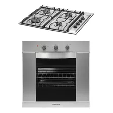 Combo17 Gas Longvie Horno H1900xf + Anafe A2600xf