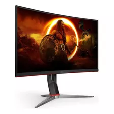 Monitor Curvo Gamer Aoc Cq32g2s 32 Qhd 165hz Hdmi 2.0 Dp 2k