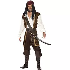 Disfraz De Pirata Para Adulto Talla L Para Halloween Color