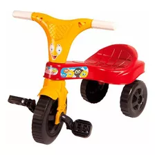 Motika Vermelha Lugo Motoca Triciclo Velotrol Infantil