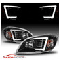 Par Faro Negro Led Pontiac G5 Basico 2009 2.2l