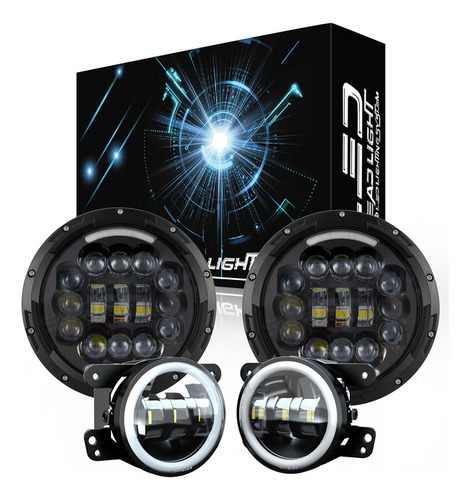 Par De Faros Antiniebla Led Para Hummer H2 H3 2004-2009 hummer H 2   4 X 4