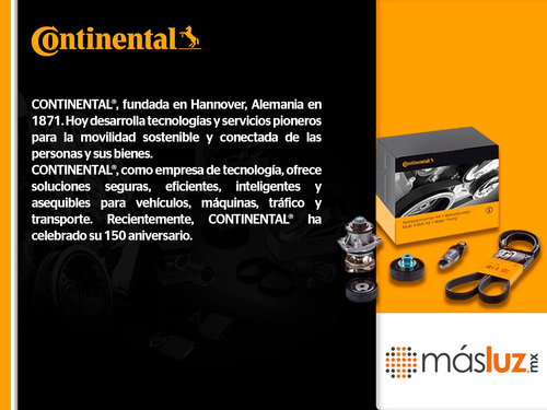 Banda 850 Mm Acc Pickup L4 2.6l 94/95 Continental Alternador Foto 4