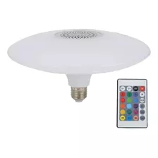 Ampolleta Led Rgb Parlante Bluetooth Ufo 48w / Angelstock Am