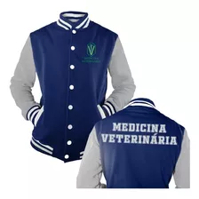 Jaqueta College Bordada Medicina Veterinária Feminino