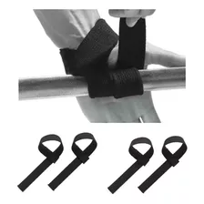 Kit 2 Strap Faixa Academia Treino Puxada Crossfit Musculação