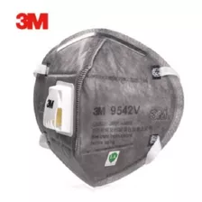 Tapabocas 3m Gris 9542v Kn95 Válvula Exhalación