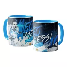 Mug Jugador Lionel Messi Taza Ceramica 11 Onz