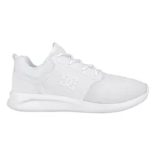 Tenis Dc Shoes Mujer Dama Casual Blanco Midway