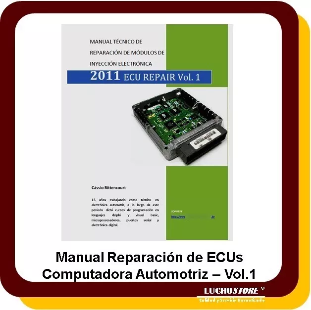 Manual Reparacion Ecu Computadora Automotriz Vol 1 Español