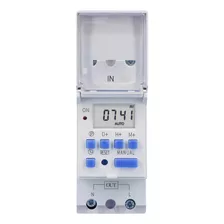 Temporizador Timer Digital Fixação Trilho Din 220v 30a Tomzn