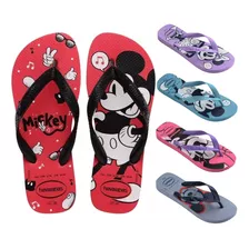 Chinelo Havaianas Disney Top Casual Mickey E Minnie