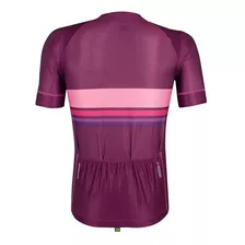 Camisa Ciclismo Masculina Mauro Ribeiro Horizon Roxa