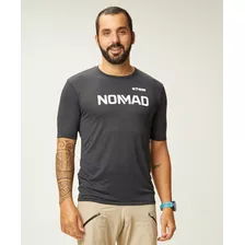 Camisa Jersey Masculina Preta Trail Core Nomad