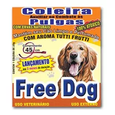 Coleira Anti Pulgas Para Gato - Free Dog 100% Natural