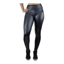 Calça Legging Suplex Cirre Brilho Molhado