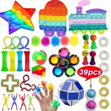 Kit De Brinquedos Figet De 39 Conjuntos | Brinquedos Baratos