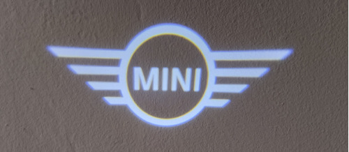 Luz Cortesia Proyector Puertas Mini Cooper Logo Original Foto 2