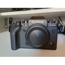  Fujifilm X-t4 Mirrorless Cor Preto Semi-nova