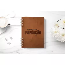 Caderno Esboço De Pregação Masculino / 100 Páginas
