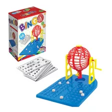 Jogo De Bingo Brinquedo Infantil Com 48 Cartela E 88 Bolinha