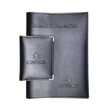 Capa Porta Manual + P. Documcouro Eco Suzuki