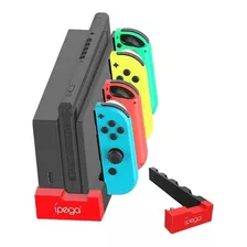 Estacion De Carga Ipega Pg-9186 Para Control Nintendo Switch