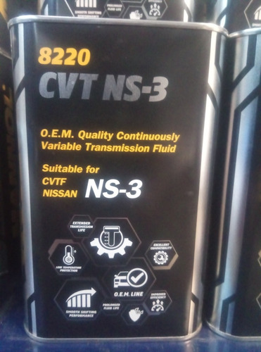 Mannol Oem Nissan Cvt Ns3 Full Sintetico 3 Litros Aleman Foto 4