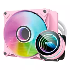 Enfriador De Agua Aigo Darkflash Twister Dx120 V2 Argb 120 Mm Rosa Led Rgb