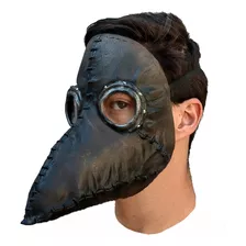 Máscara Peste Negra Doctor Halloween Pico Látex