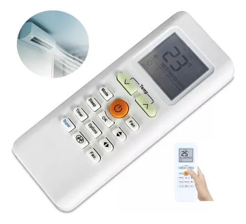 Primera imagen para búsqueda de control remoto aire acondicionado midea