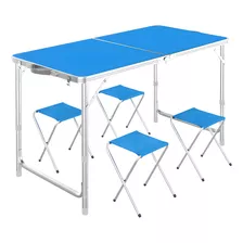 Mesa Plegable 1.2m De Plástico Mesa Portátil Tipo