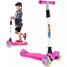 Beleev Scooter Para Niños 3 Ruedas Patinete Para Niños Peque