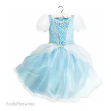 Vestido Princesa Cinderela Original Disney Store 