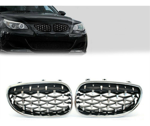 Rejilla Frontal Para Bmw Serie 5 E60 E61 520i 535i 550i Foto 7