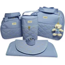 Kit Bolsas De Maternidade Mala Bebe Menino Menina Térmico